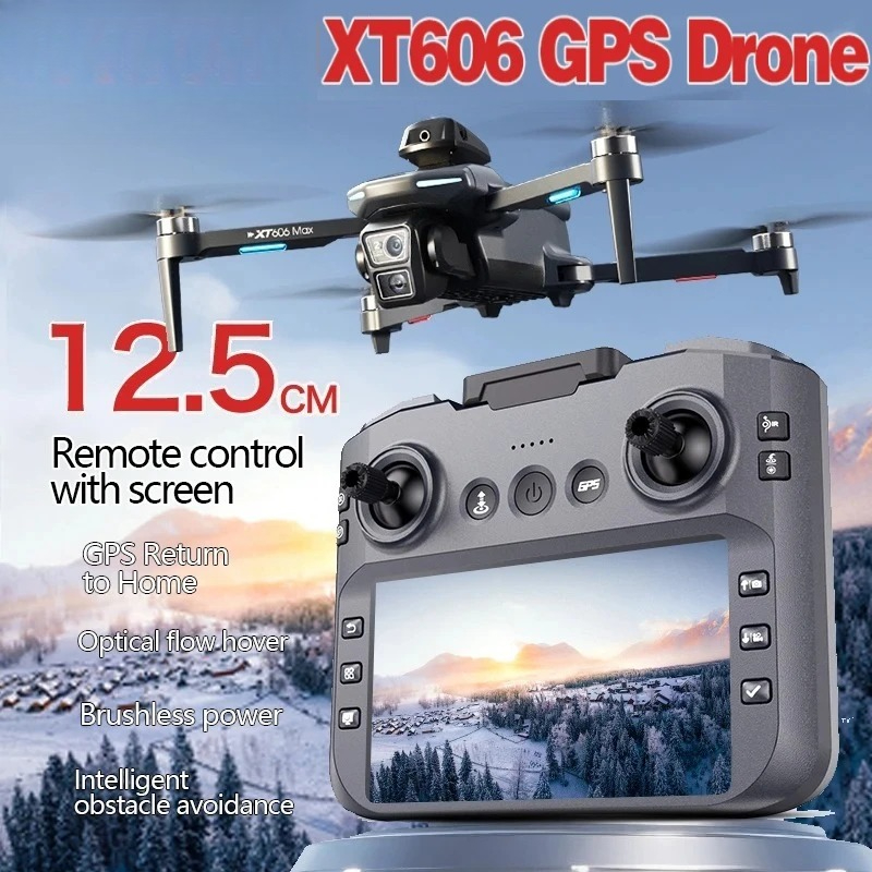 Drone Mapping - Orijinal XT606 MAX GPS Drone 4k