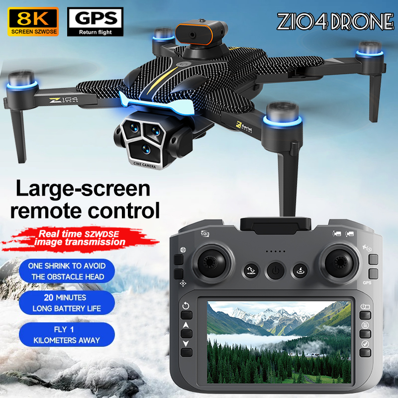 Drone Mapping - Xiaomi Z104 GPS konumlandırma Drone 8K