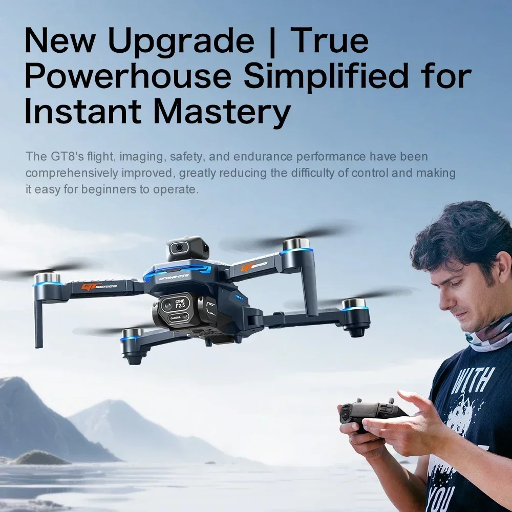 Drone 4K HD GT8 Kamera Engelle - Drone Thermal Imaging incelemesi ve fiyatı