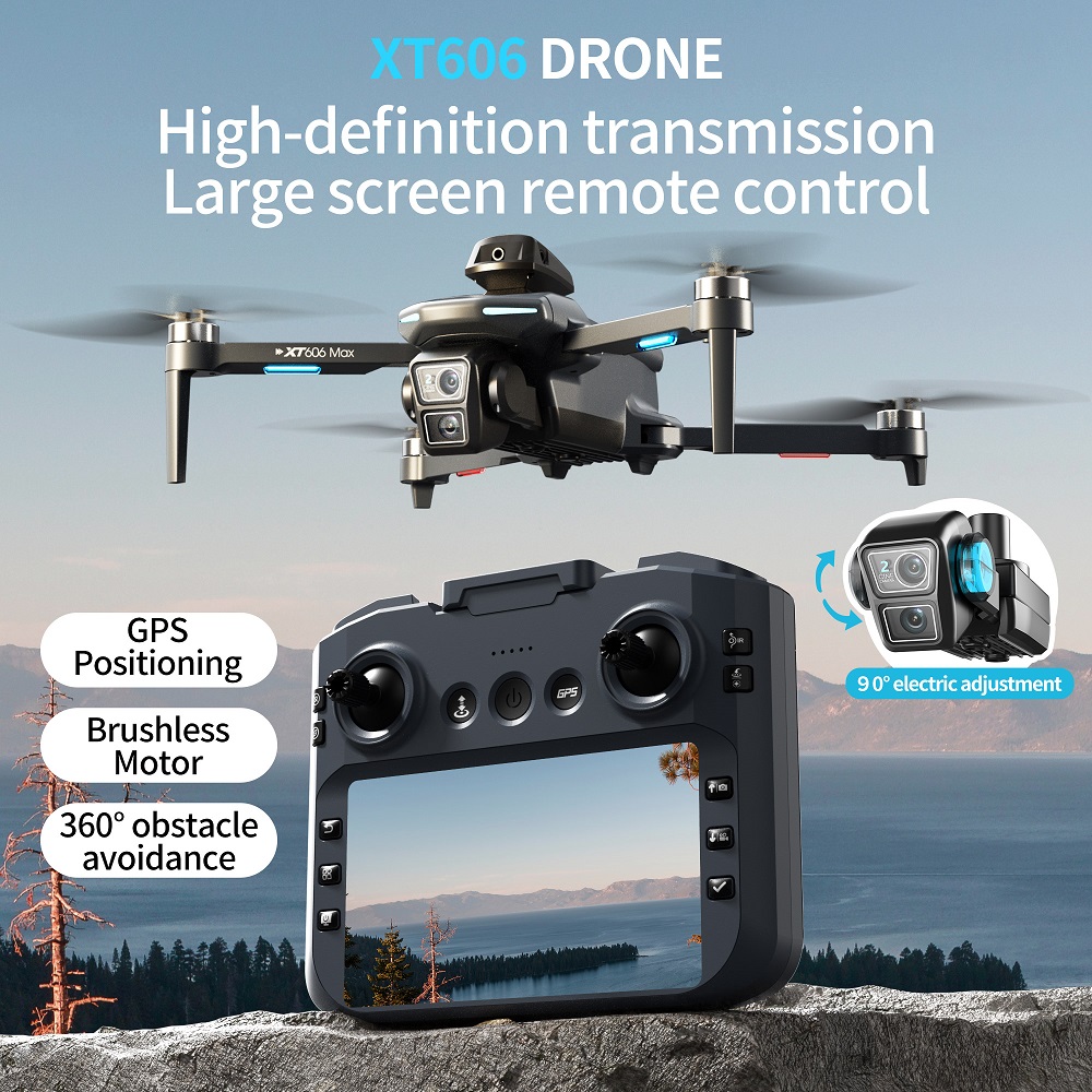 XT606 MAX 3 pil Drone 4k 8K HD - Drone Mapping incelemesi ve fiyatı