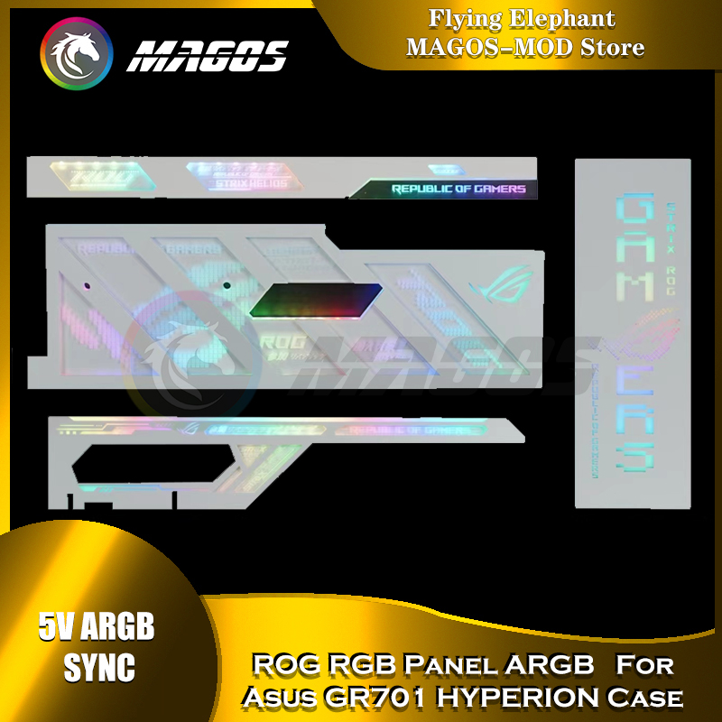 ROG RGB Panel ARGB Asus GR701  - Holy Stone Drone Hs440 incelemesi ve fiyatı